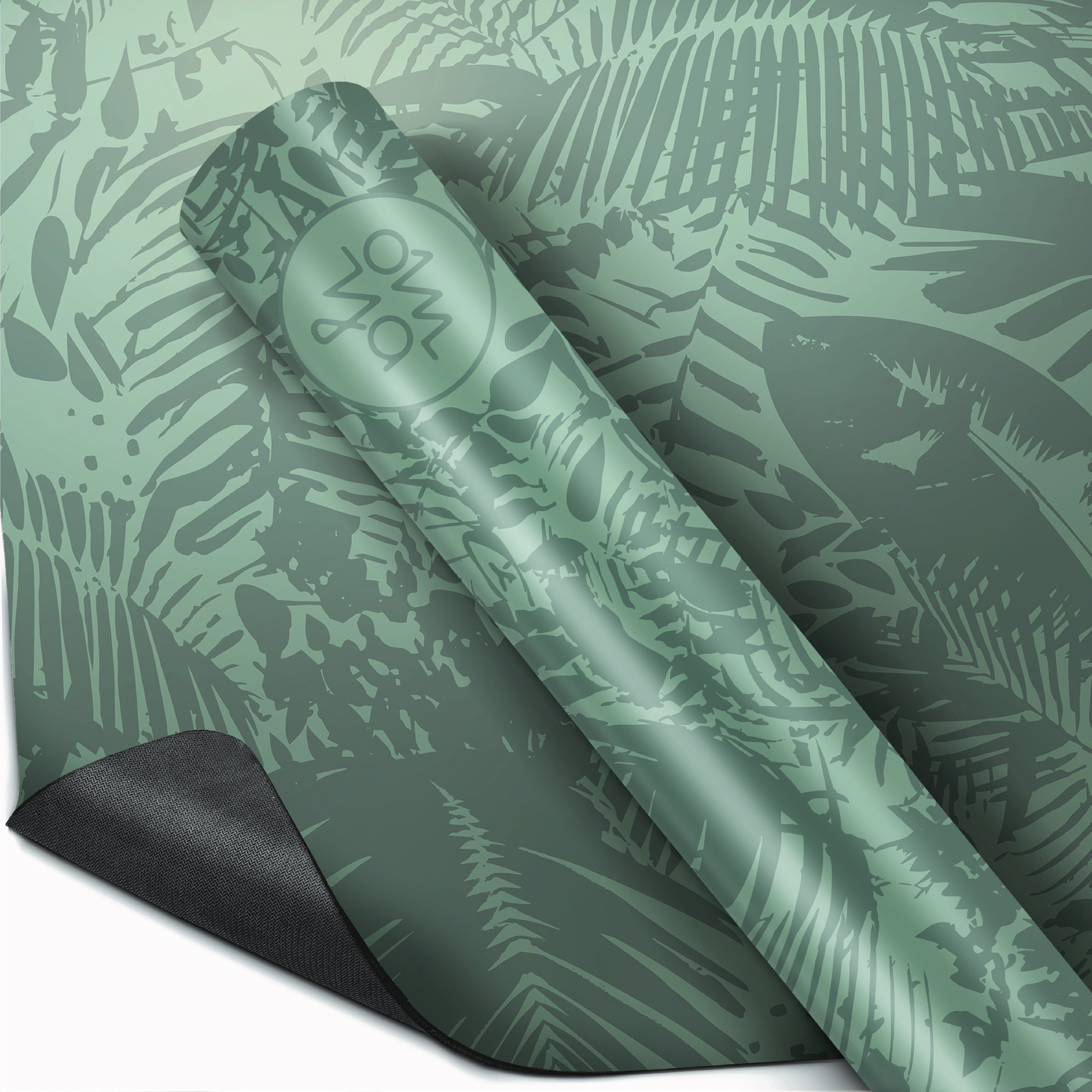 Tapis de yoga Advanced Grip - Green Botanic
