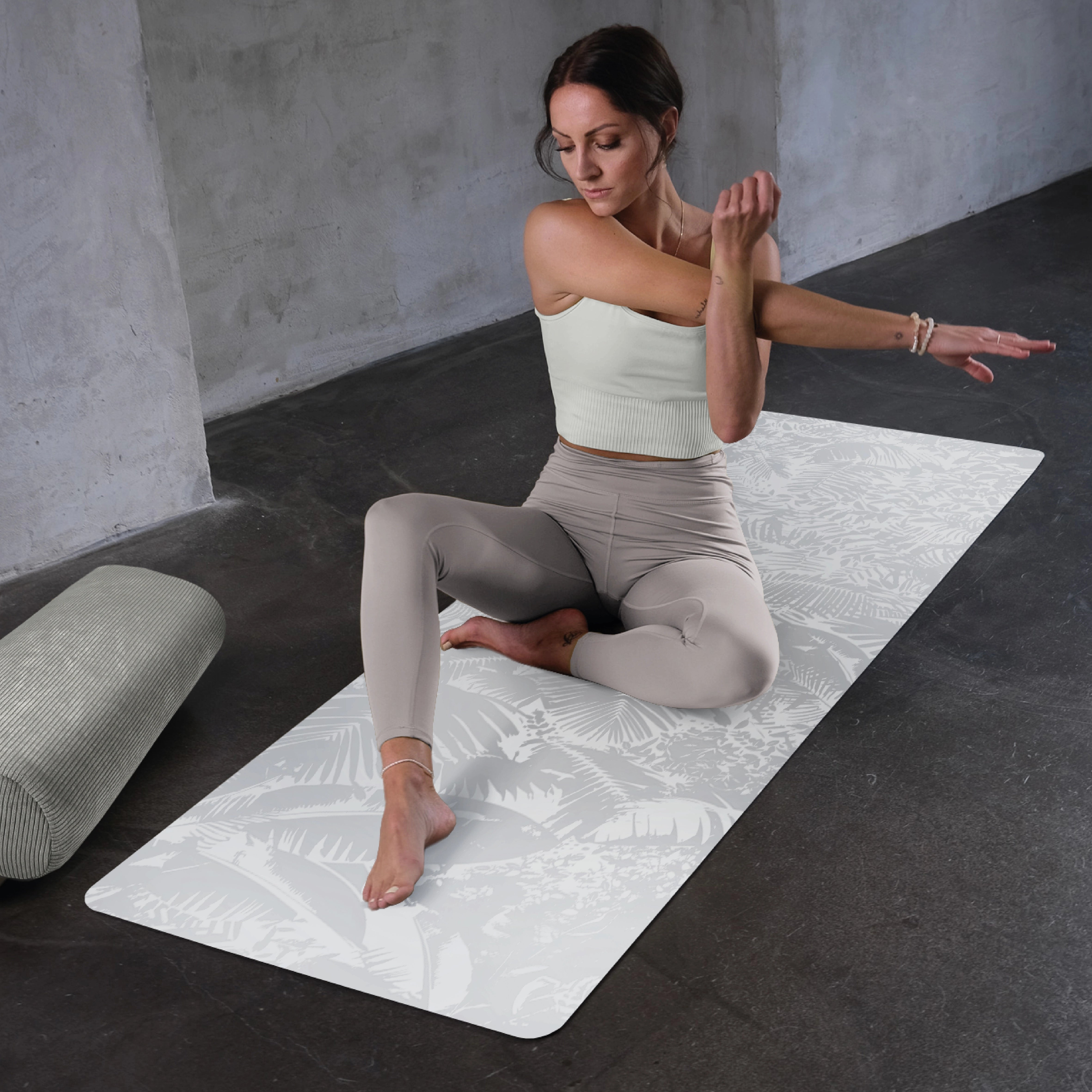 Tapis de yoga Advanced Grip - Light Botanic