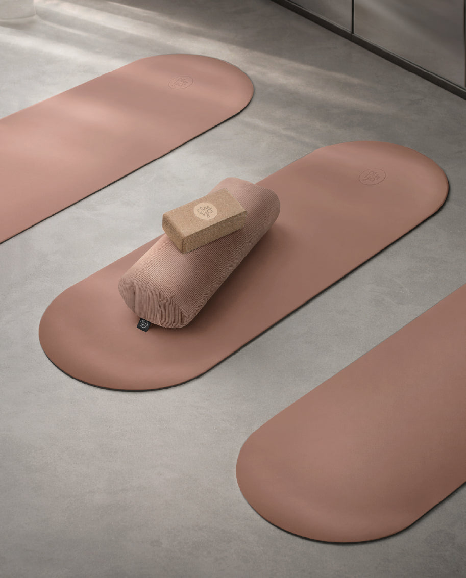 Tapis de yoga Oval Advanced Grip - Blush