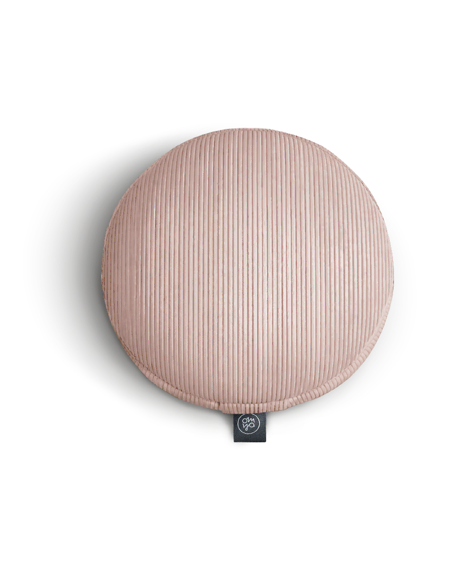 Coussin de yoga design - Blush Cord