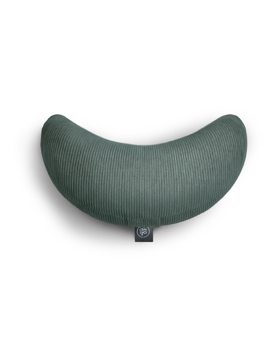 Coussin Demi Lune Design Yoga - Forest Cord