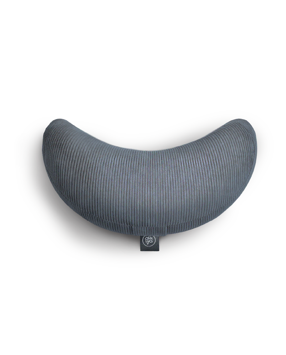 Coussin Demi-Lune Design Yoga - Lagoon Cord