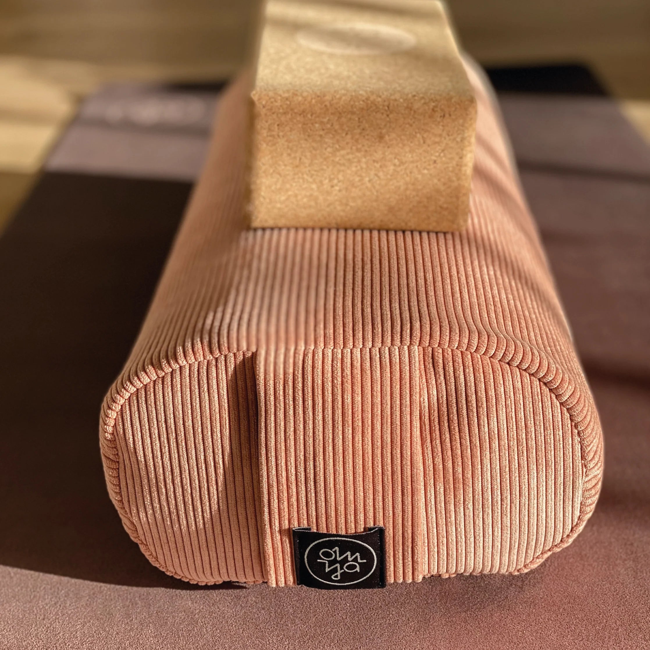 Design Yoga Bolster - Blush Cord (B-Ware)
