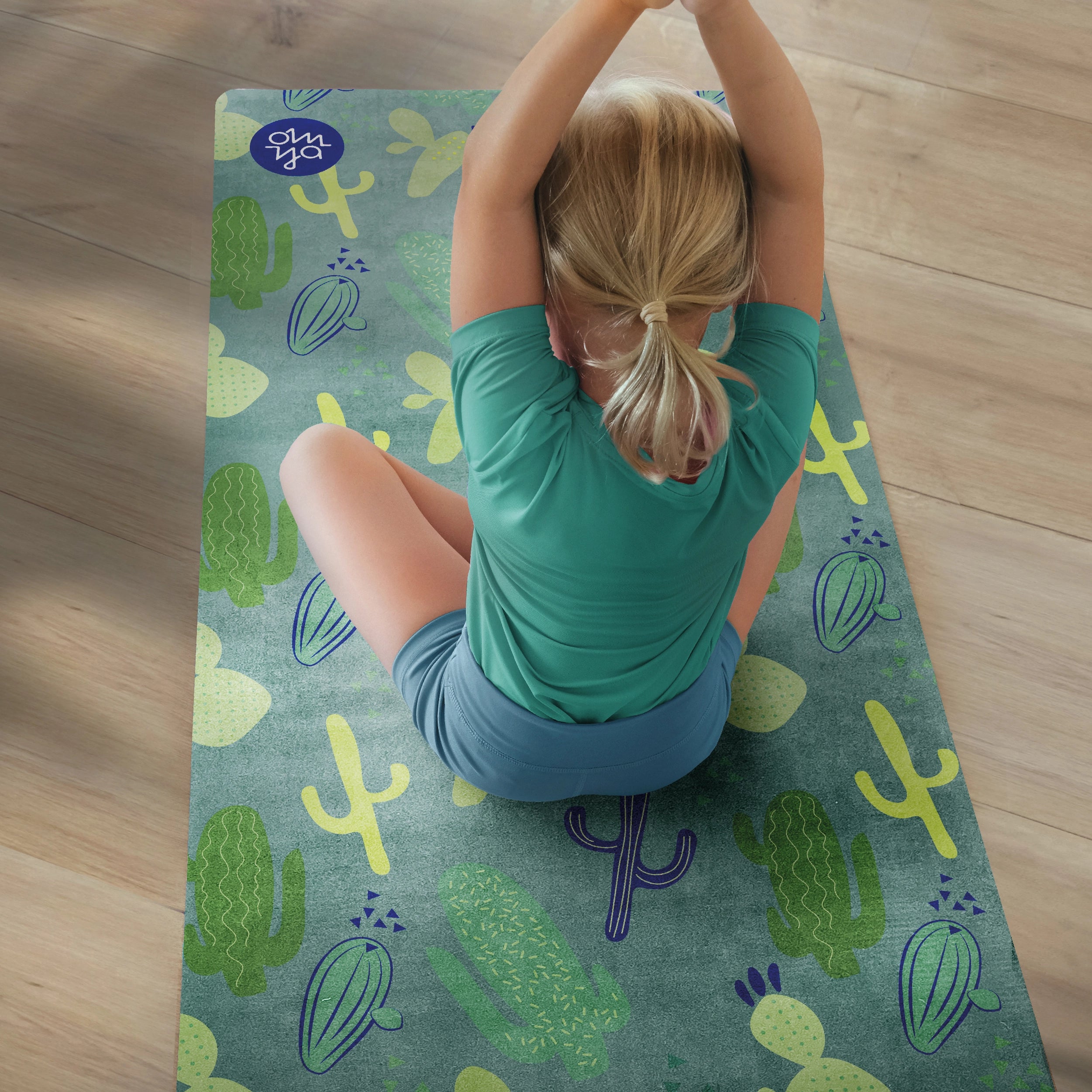 Tapis de yoga pour enfants - Cactus Garden