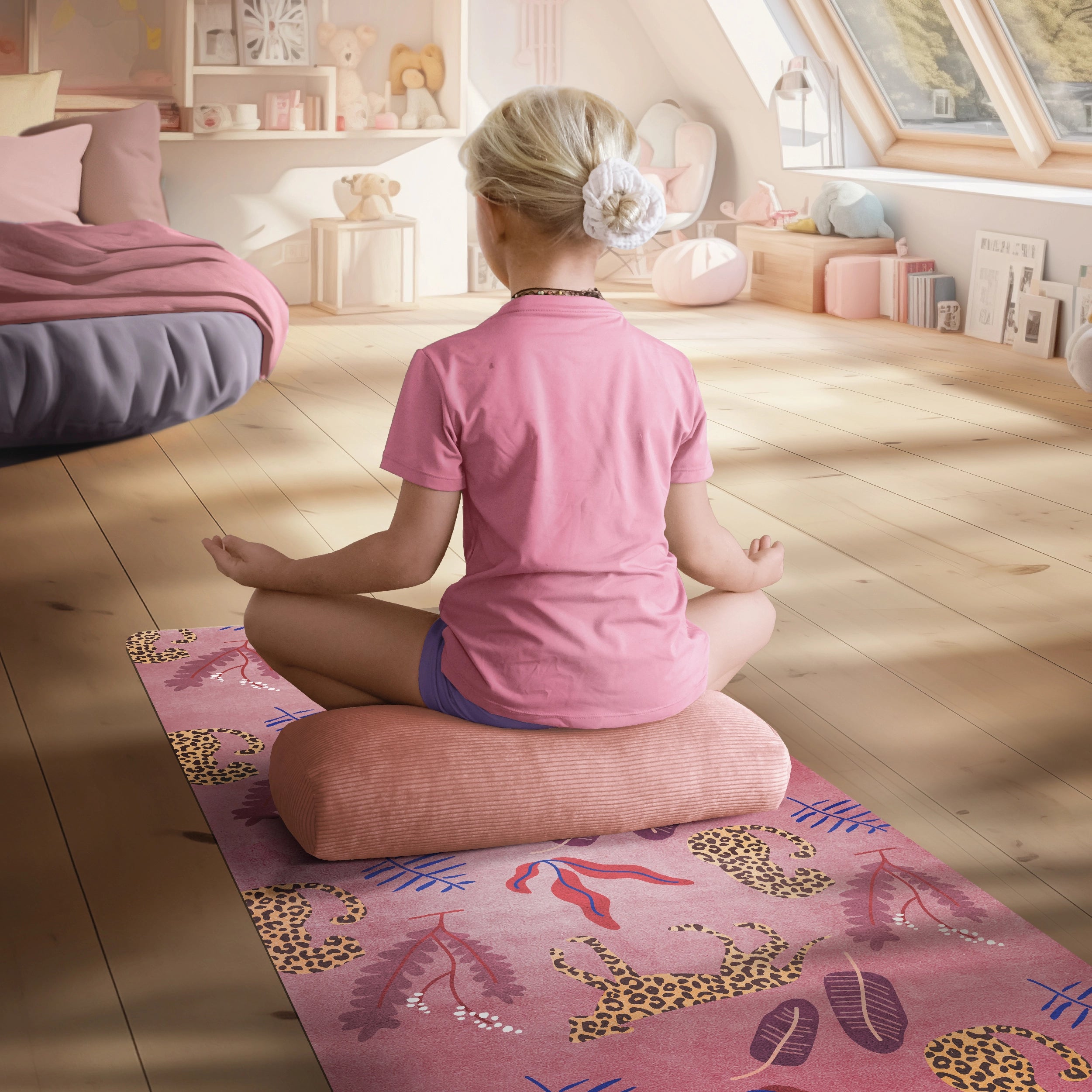Tapis de yoga enfant - Day in the Jungle
