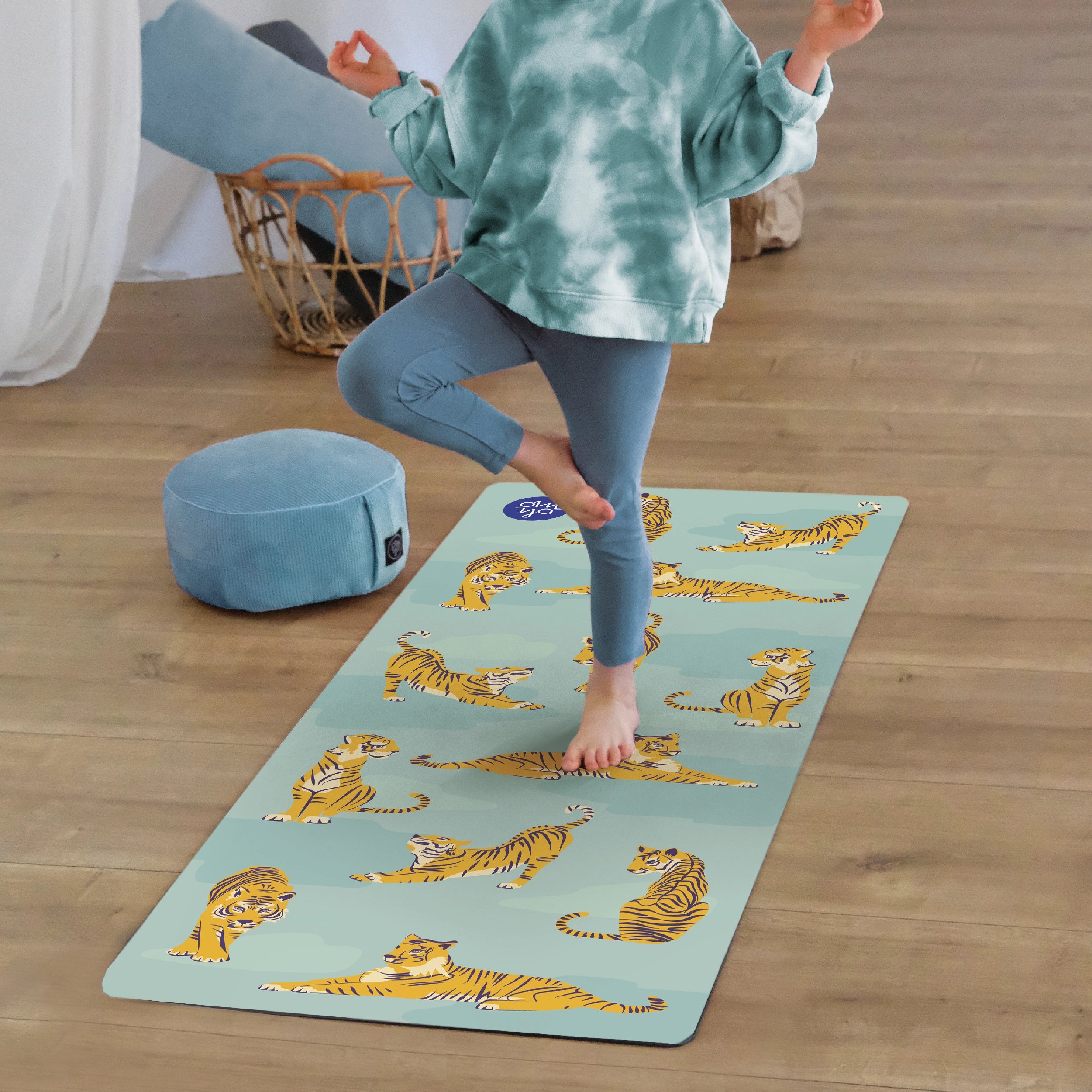 Tapis de yoga pour enfants - Moving Tiger
