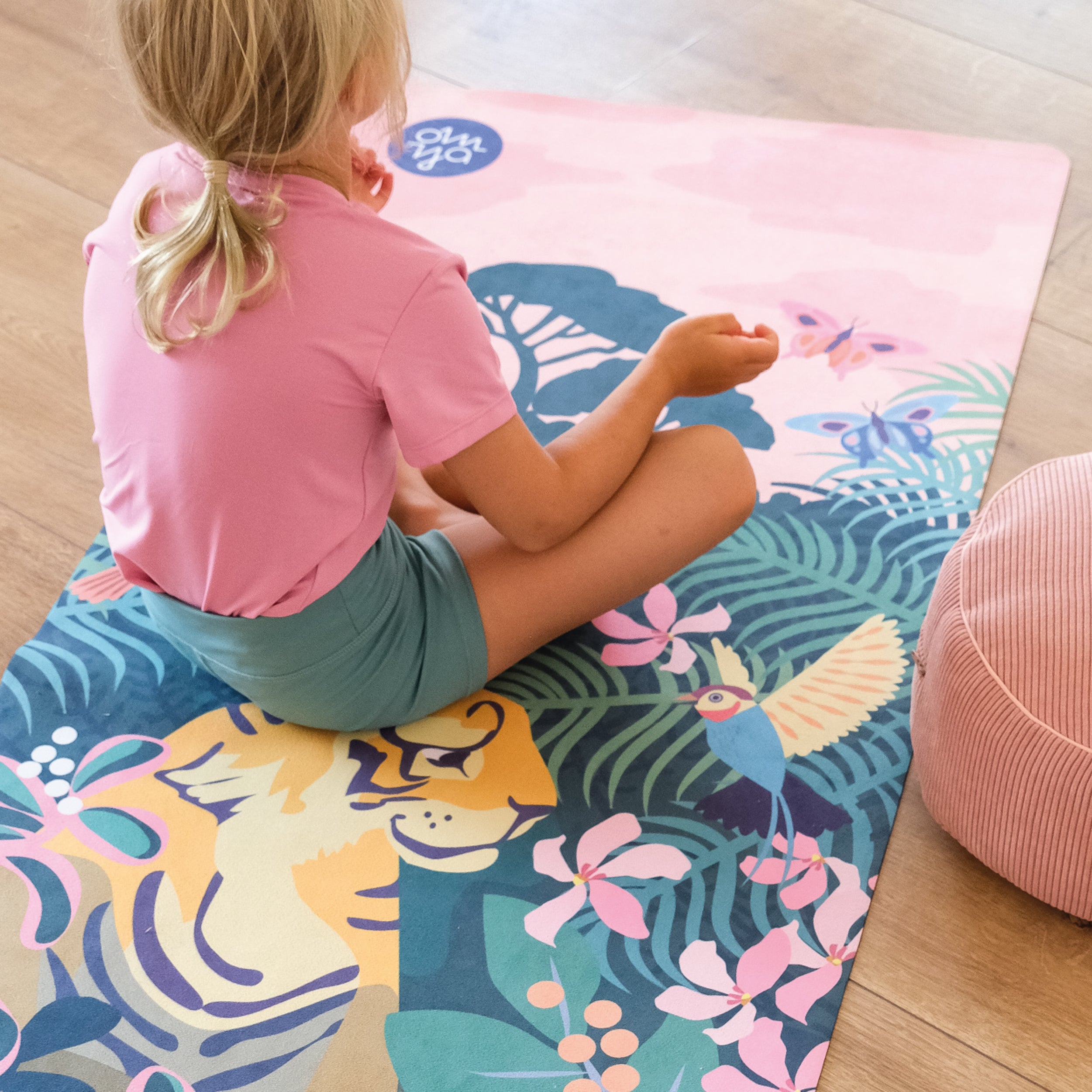 Tapis de yoga enfant - Curious Tiger