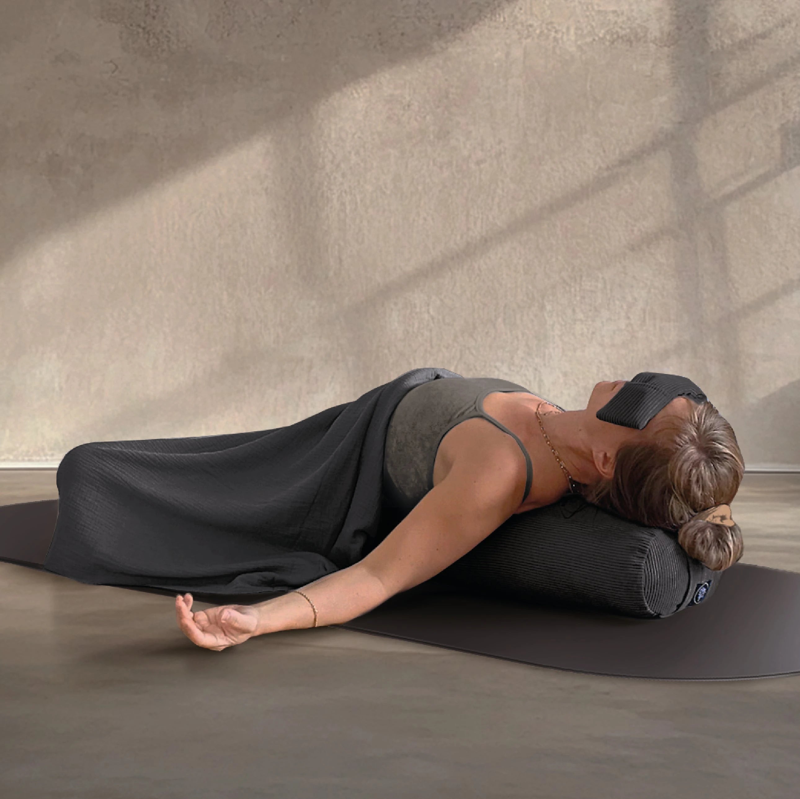 Couverture Shavasana - Granit Musselin