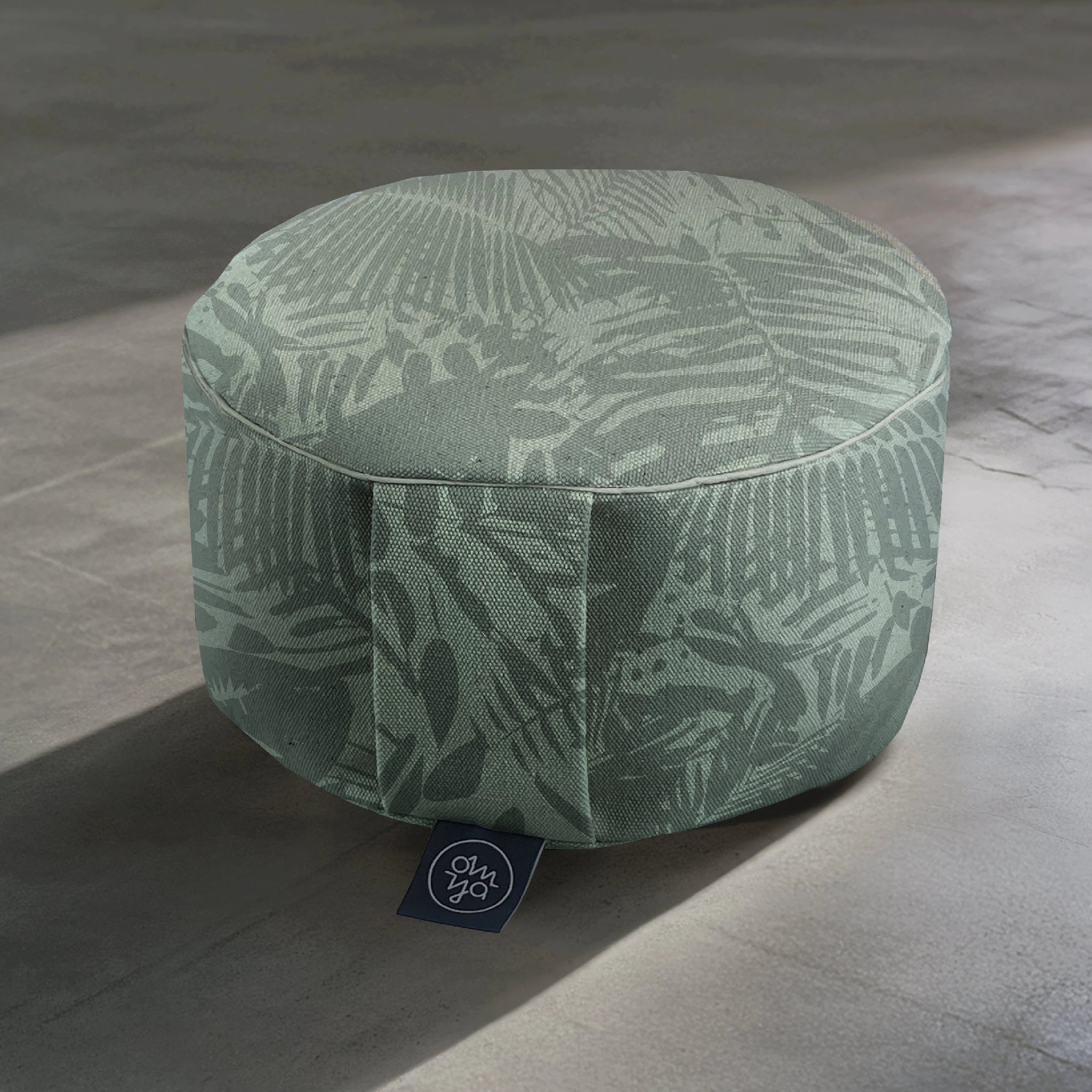 Design yoga cushion - Green Botanic