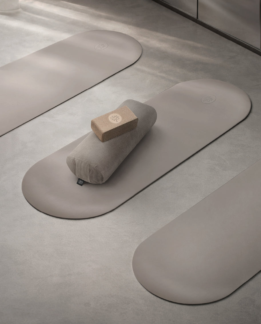 Tapis de yoga Oval Advanced Grip - Dune