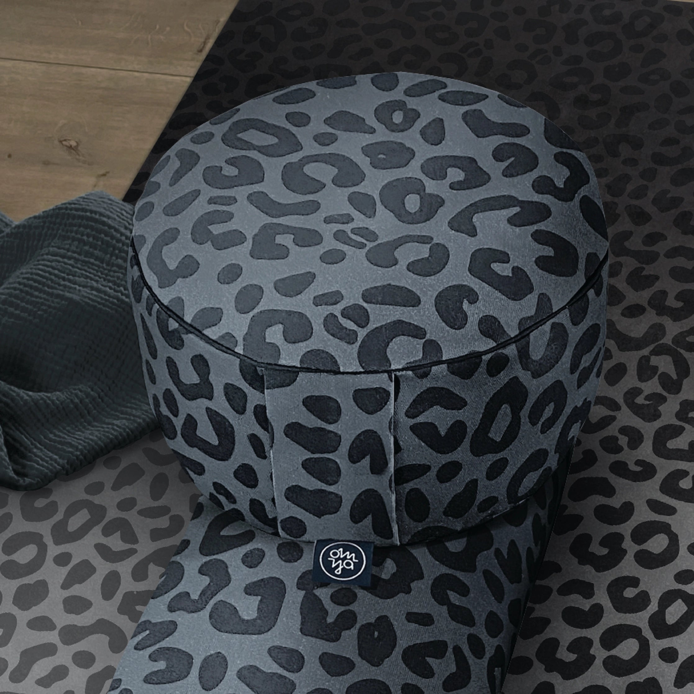 Coussin Demi-Lune Design Yoga - Deep Wild