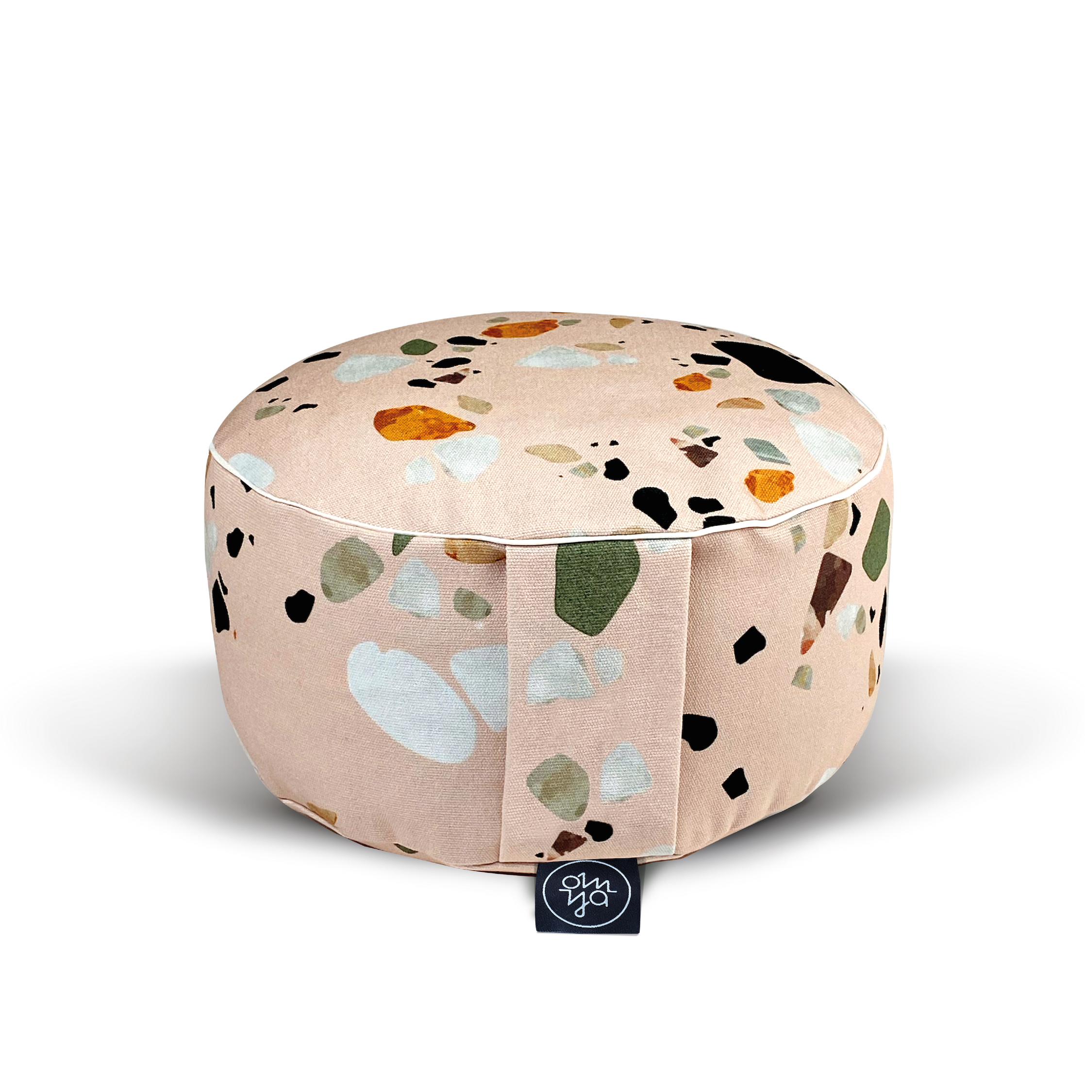 Coussin de yoga design - Terrazzo Rosé 