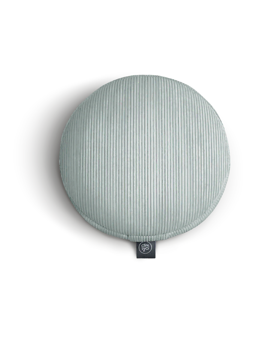 Coussin de yoga design - Aqua Cord 