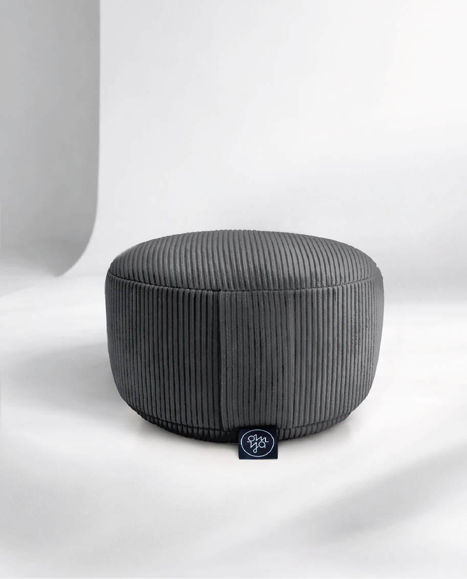 Coussin de yoga design - Granit Cord