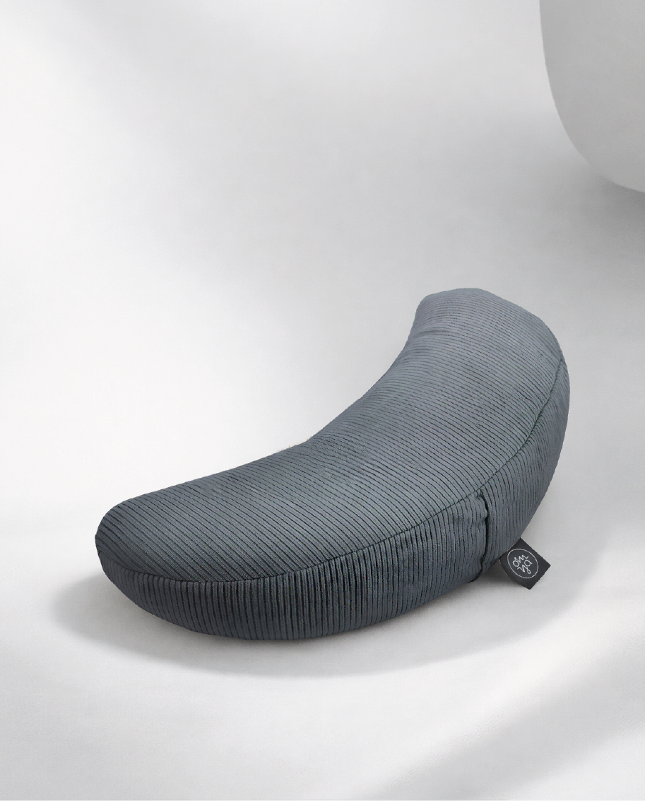 Coussin Demi-Lune Design Yoga - Lagoon Cord